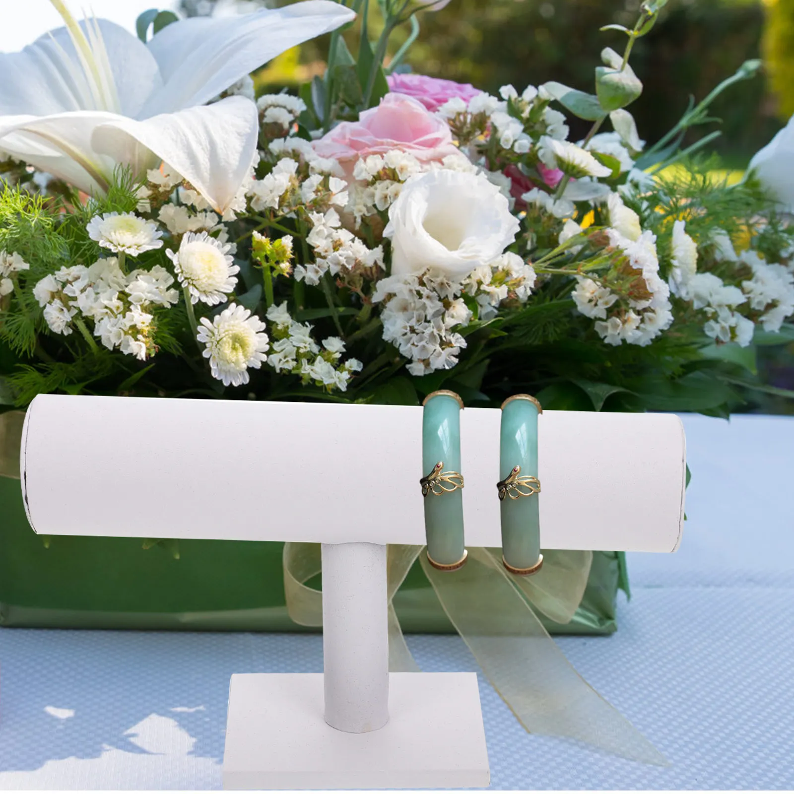 

Jewelry Display Rack Multipurpose Stand for Watch Necklace Bracelet Storage Organizer Desktop Home Store