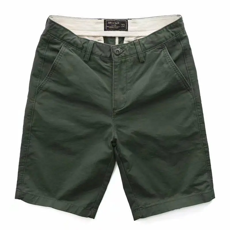 2024 Zomer Nieuwe Amerikaanse Retro Outdoor Hiphop Heren Mode Elastische Taille Rits Minimalistische Strand Casual High Street Shorts