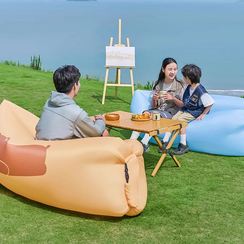 

Inflatable Recliner Sofa Foldable Modern Balcony Outdoors Sofa Read Camp Minimalism Fauteuils De Salon Postmodern Furniture