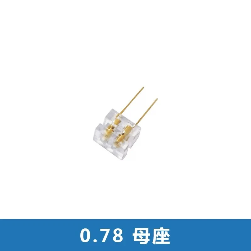 Music earphone socket Long pin female seat 0.78 pin Use with earphone cable