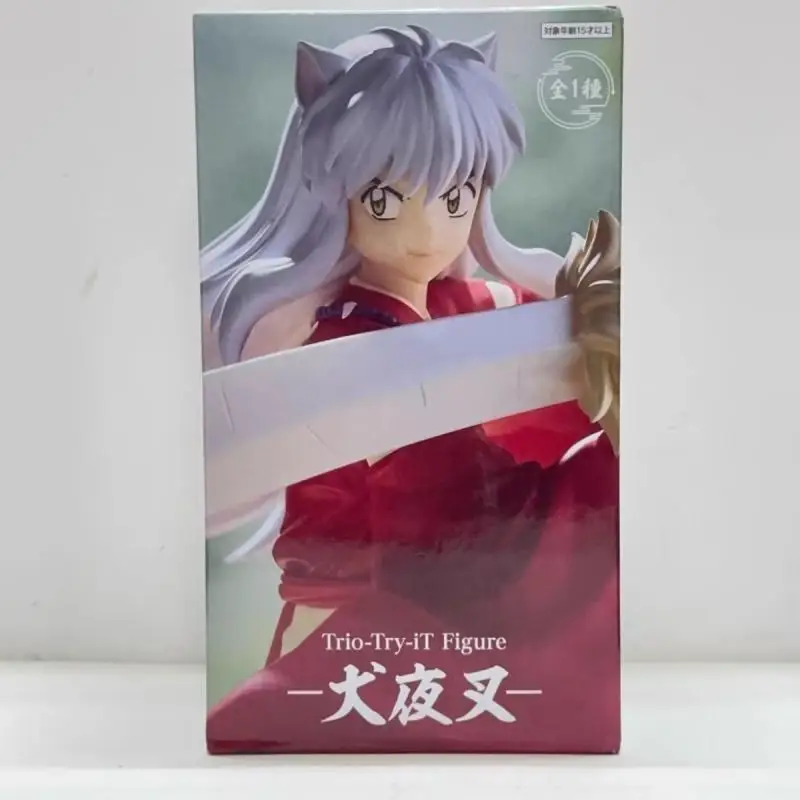 In stock Genuine FuRyu Trio-Try-iT Inuyasha Figure Model Toy Christmas Gift Hot Cool Desktop ornament Collector Figurine New Hot