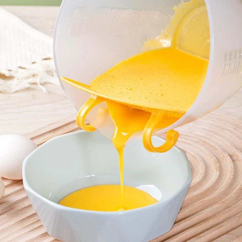 Tasse à battre les œufs, haute capacité, large utilisation, filtrage des œufs, liquide, bol à mesurer, accessoires cuisine,