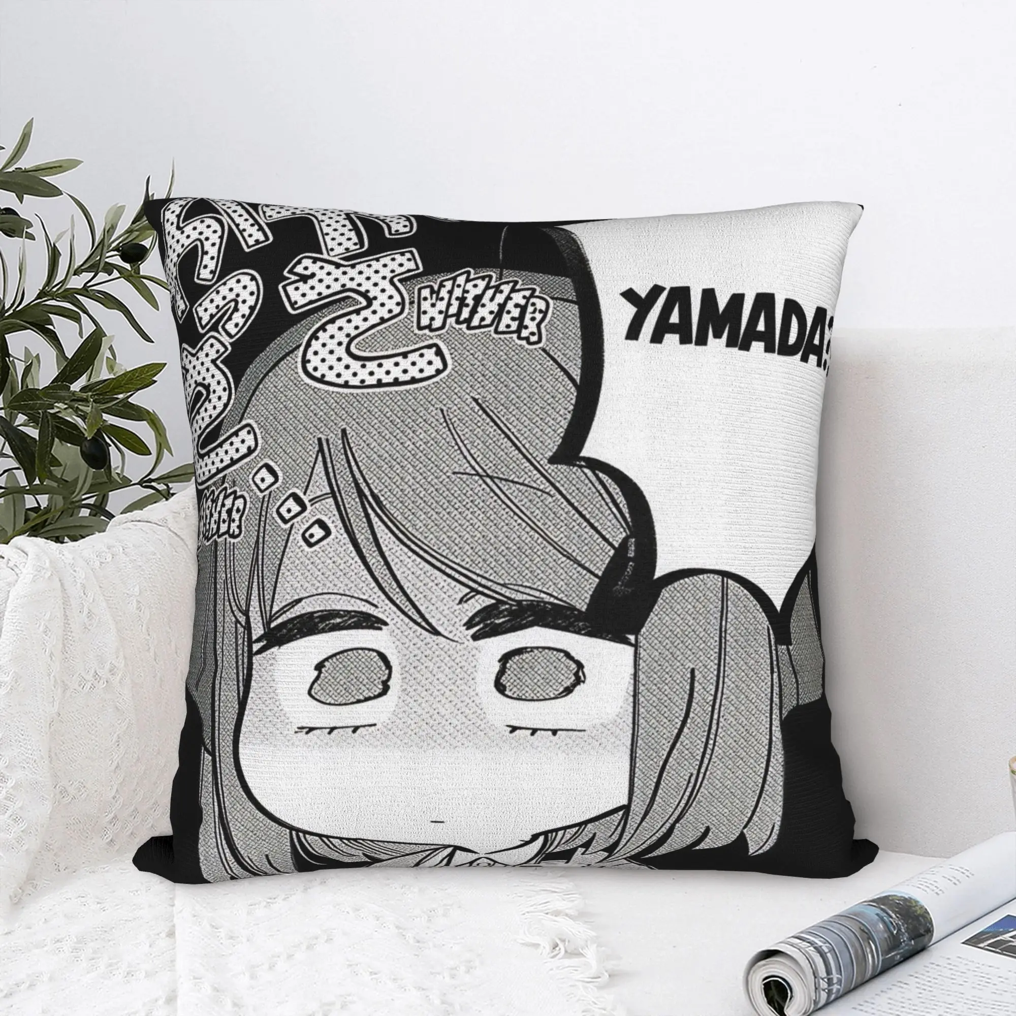 Smoking Behind Supermarket Yamada  Pillow Case  Comfy Pillow Cover For Wedding Party Home Decor Cute Funny Cushion Cover