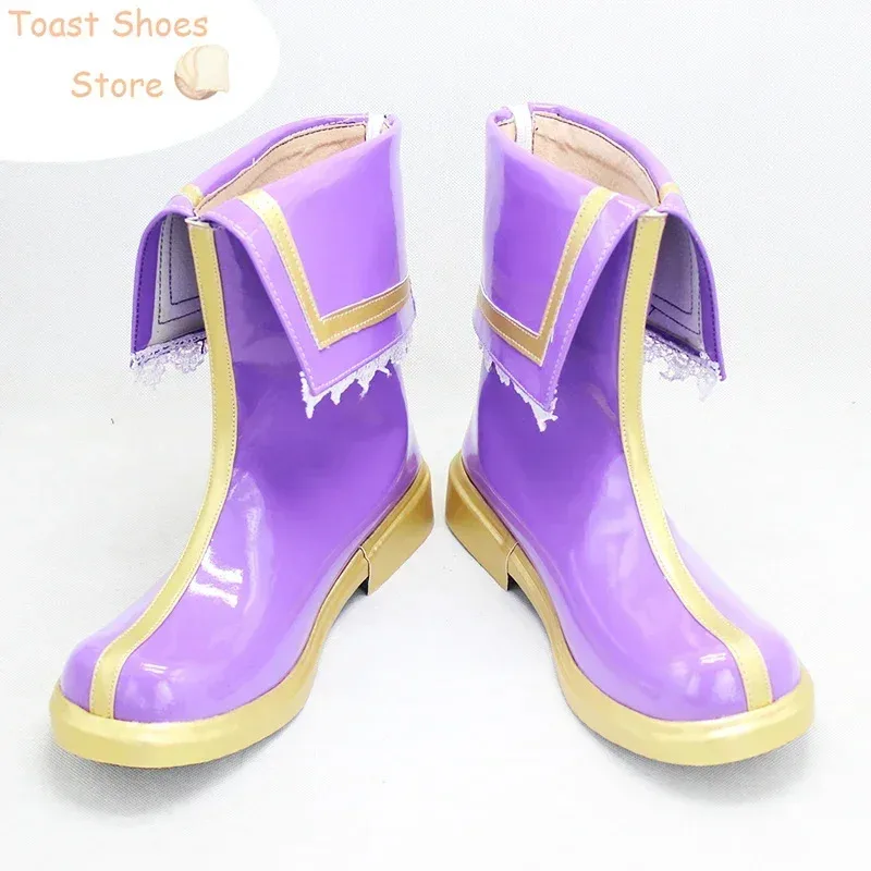 

ff34XT8Arisa Ichigaya Аниме BanG Dream Реквизит для косплея Обувь из искусственной кожи Хэллоуин Карнавальные сапоги Реквизит для костюма @ XT6!