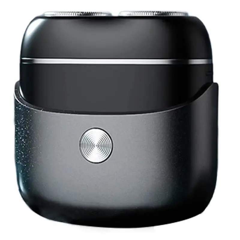 

ABBZ-мини-электробритва, портативная вращающаяся бритва, карманный размер, бритва для бороды с магнитной бритвенной головкой для мужчин