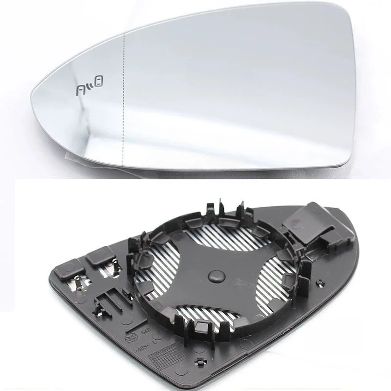 For VW Jetta MK7 2019 -2020 Auto Heated Blind Spot Warning Wing Rear Mirror Glass USA Version