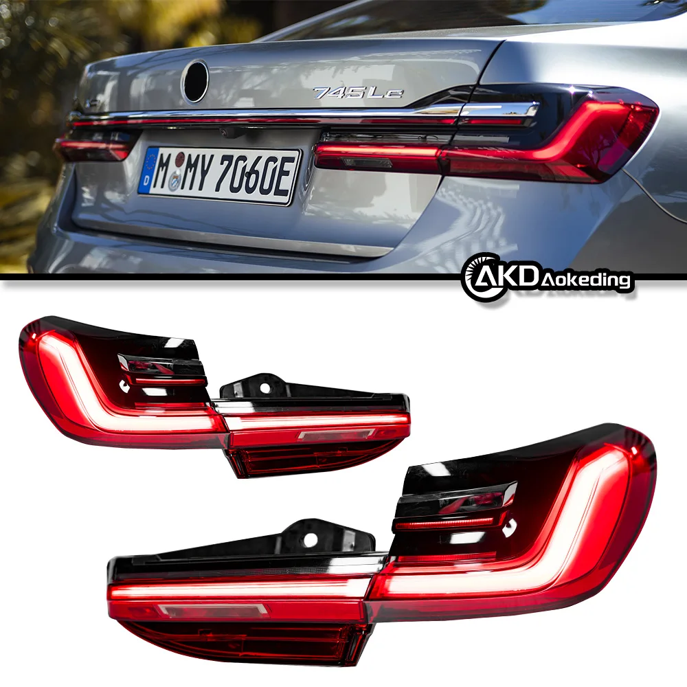 

Taillight For 7 Series G11 G02 Tail Lights G12 Style With Sequential Turn Signal Animation Brake Parking retrofit Facelift