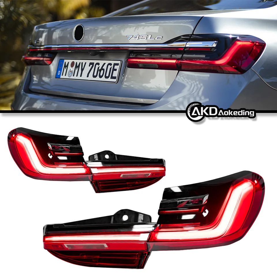 180系クラウン BMW7シリーズテール アクリル ダイヤカット BMW 7シリーズ用ブレーキリバースライト,LEDテールライト,変更された
