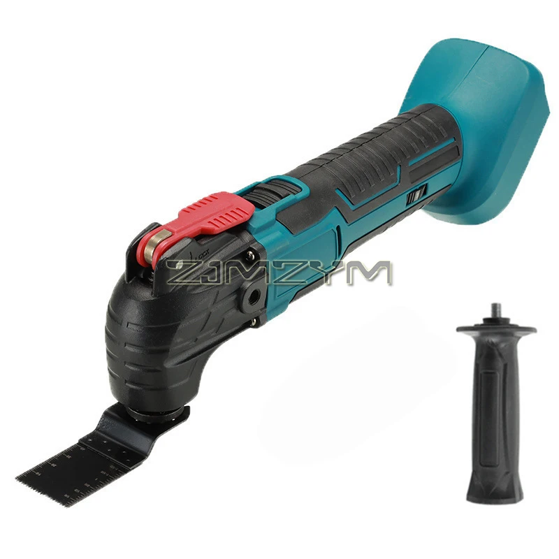 25V Cordless Oscillating Tool, Quick Blade Change Oscillating Multitool  for Cutting Wood, 4° Oscillating Angle, 6.5Ah Battery