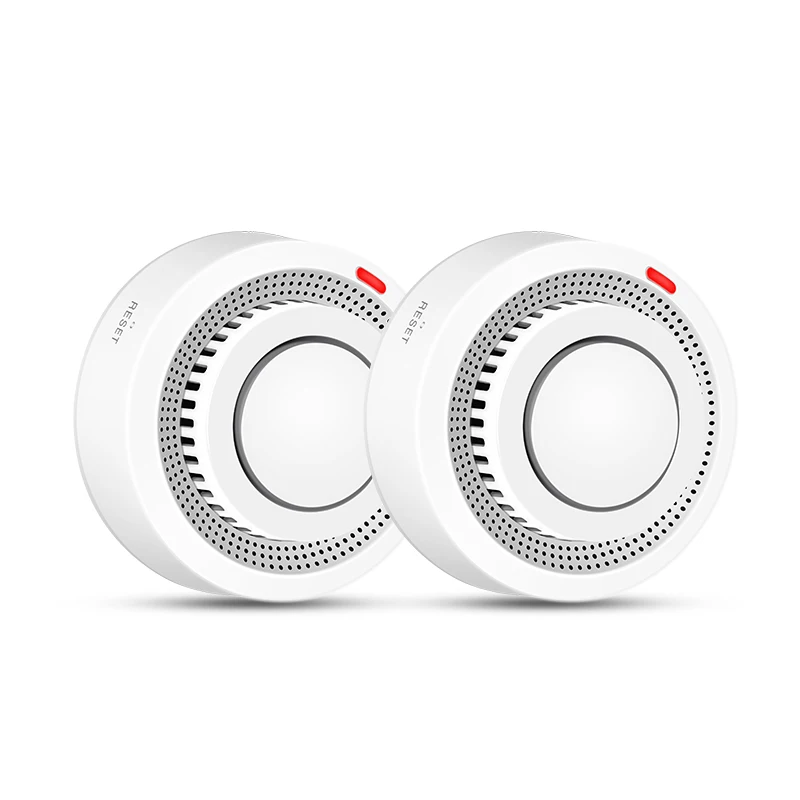 Tuya Smart WiFi Rooksensor Brandbeveiliging Rookmelder 85dB Geluid Beveiligingssysteem Brandweerlieden Smartlife APP-bediening