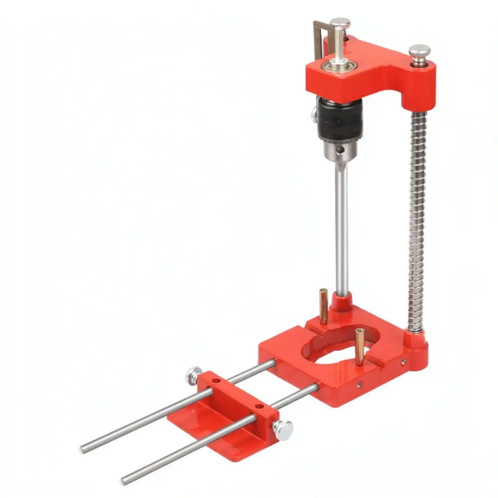 Woodworking Drill Guide Locator Jig Portable Precise Drilling Tool For DZT Wood Furniture Carpentry Accurate Hole Positioner