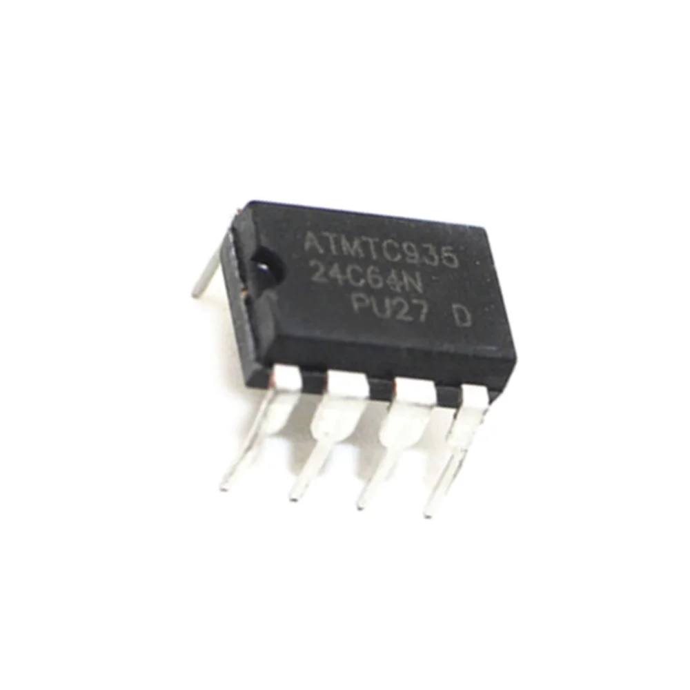 10Pcs/Lot New AT24C64N AT24C64AN 24C64 24C64AN AT24C64 DIP-8 EEPROM Memory IC In Stock