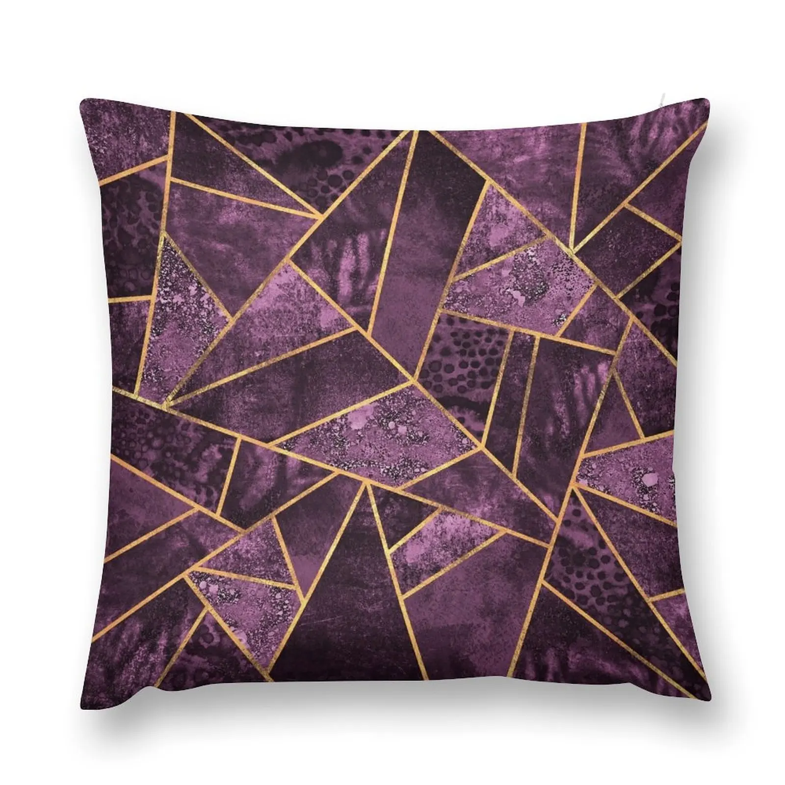 

Plum Stone Throw Pillow Luxury Pillow Cover Christmas Pillow Cases Sofa Covers For Living Room