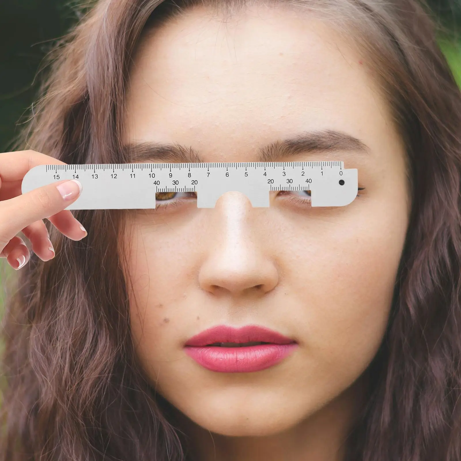 Pupil Distance Ruler Eye Measuring Instrument Double Sided Scale Optometry Equipment Eyeglasses Aluminum Optician Tools