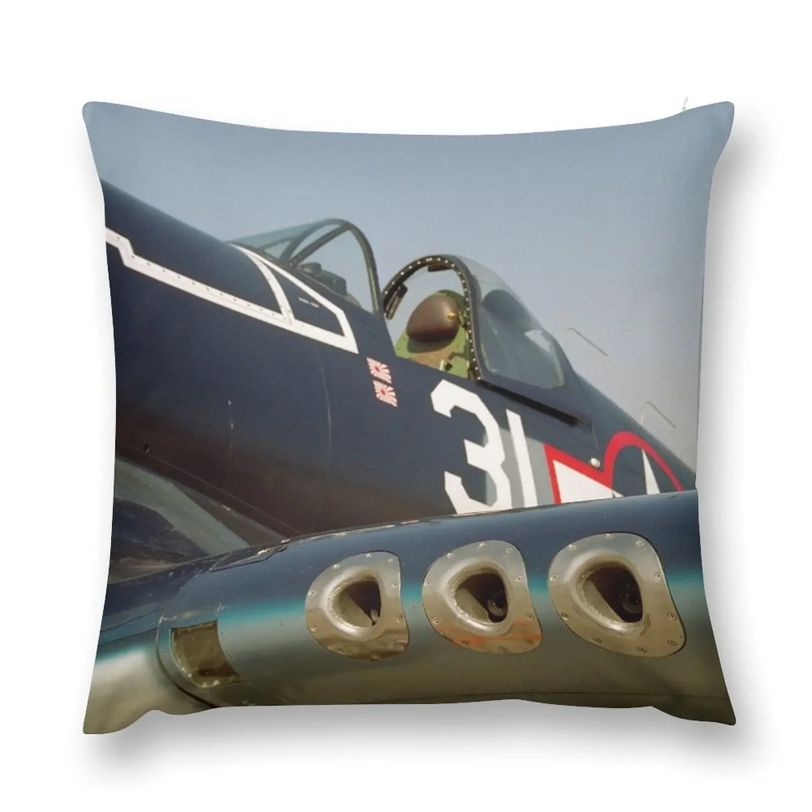 

Vought F4U Corsair Throw Pillow Cusions Cover Decorative Cushions For Living Room pillow