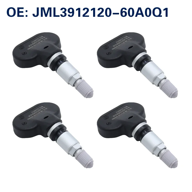 

4 шт. датчиков давления в шинах TPMS JML3912120-60A0Q1 для JML QIMI T5 T7 JML391212060A0Q1 TPMS