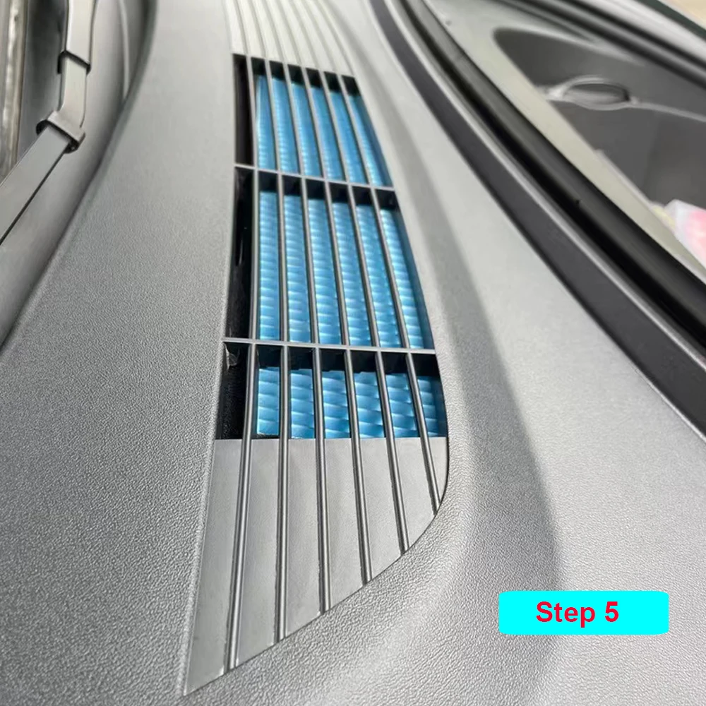 Car-styling Air Intake Filter Inlet Air Vent Filter Activated Carbon Air Conditioning Intake Filter For Tesla Model 3 2021