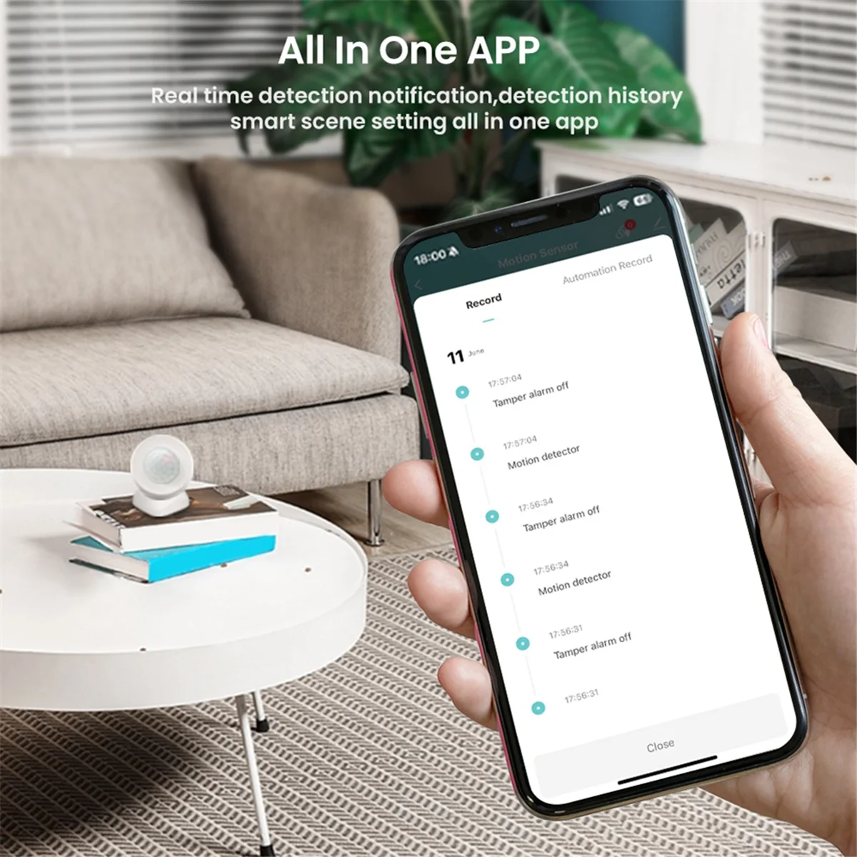 

ДЕТЬ! Граффити ZigBee Sensor Инфракрасный PIR-датчик для умного тела Приложение Беспроводной пульт дистанционного управления Портативный удобный практичный датчик
