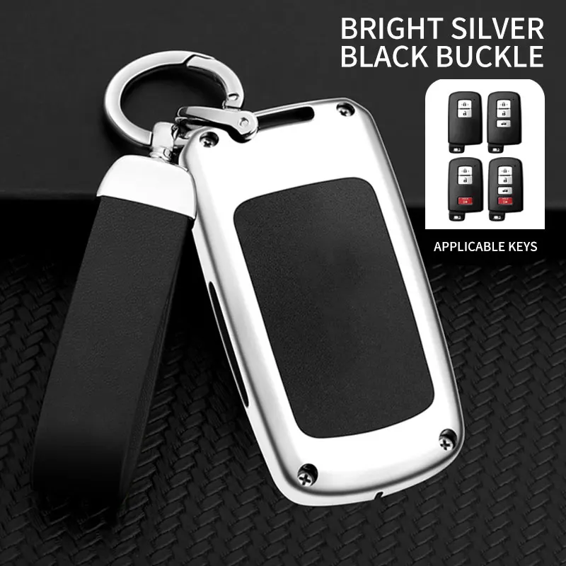 Car Remote Key Case Cover Shell Fobfor Toyota Auris Camry RAV4 Avalon Yaris Verso 2012 2013 2014 2015 2016 2017 2018 Accessories