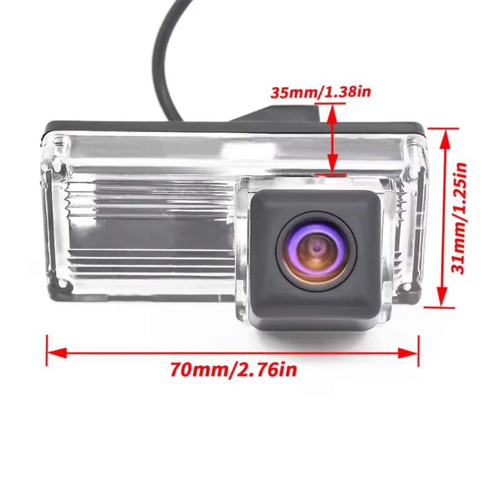 Intelligent Dynamic Trajectory Tracks Car Rear View Camera Reversing Backup Camera For Toyota Land Cruiser 100 Prado 120