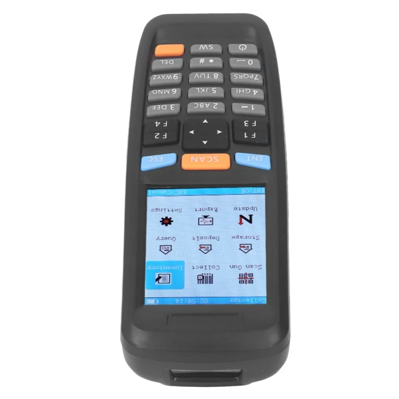 Wireless Barcode Scanner 2.4GHZ 2.8in Color Screen Portable QR Reader For Duplicate Inventory Issue Entry