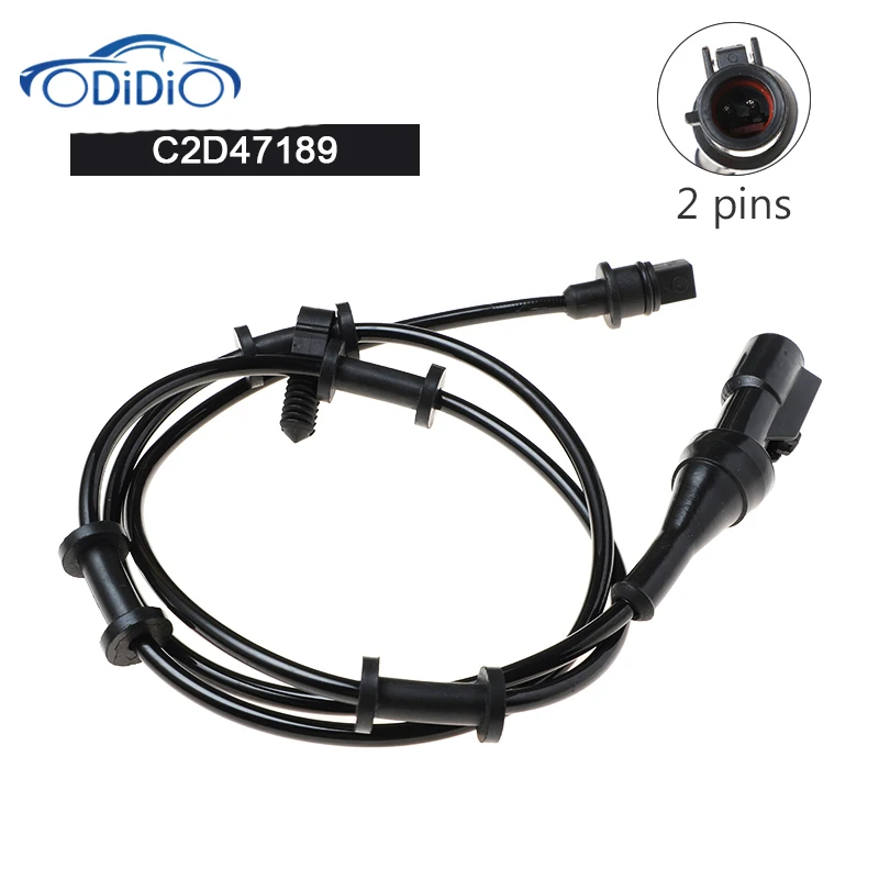 C2D47189 2 Pins ABS Wheel Speed Sensor For Jaguar XF XJ XK XJR 2011- 2014 SU14189 818017109