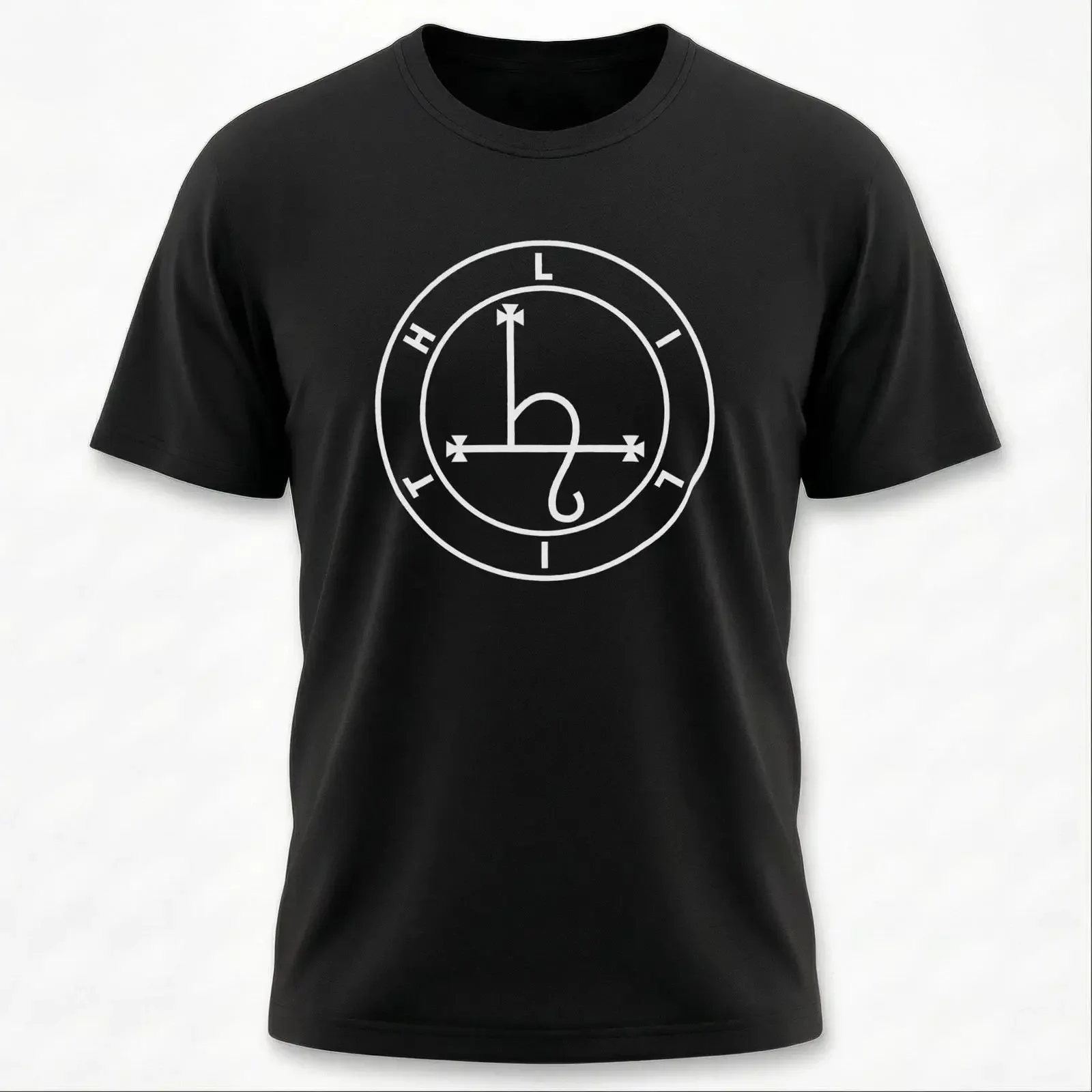 Lilith Sigil Occult Esoteric T Shirt Dark Goddess Symbol vintage Washed Breathable Comfortable Top For Everyday Wear streetwear