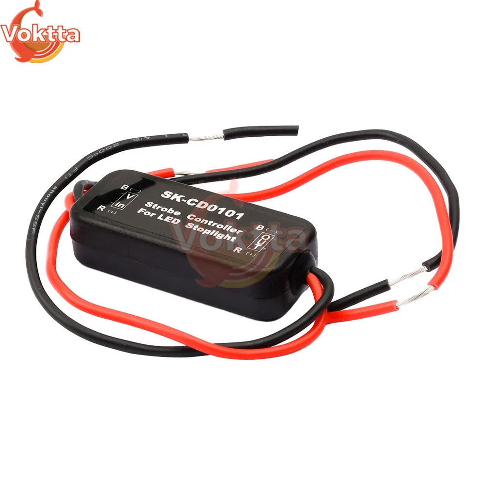 12-24 فولت العالمي فلاش ستروب تحكم SK-CD0102 SK-CD0101 SK-CD0100 المتعري وحدة لسيارة LED الفرامل وقف ضوء مصباح