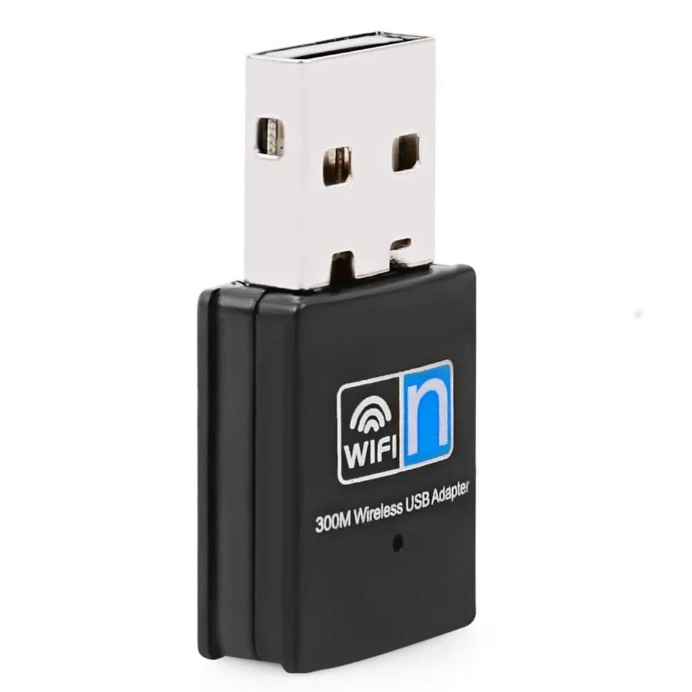 Mini adaptador Wifi USB de 300Mbps, tarjeta de red de 2,4G/5Ghz, banda Dual 802,11 n/g/b, adaptador USB de CA para PC, escritorio y portátil