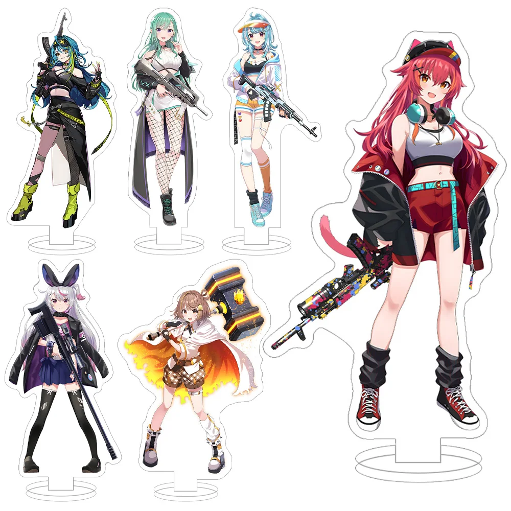 VTuber VSPO personaje KAGA SUMIRE KAGA NAZUNA KOGARA TOTO ICHINOSE URUHA KURUMI NOAH soporte acrílico Anime juguete GK adorno de escritorio