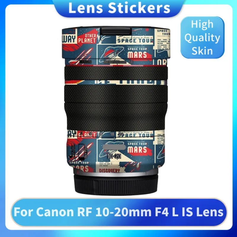 For Canon RF 10-20mm F4 L IS STM Decal Skin Camera Lens Sticker Vinyl Wrap Film Coat 10-20 F4L F/4 RF10-20 RF10-20/F4