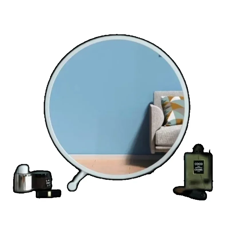 

Стоячие декоративные зеркала, маленькие милые карманные современные декоративные настенные зеркала, круглые украшения для спальни Zimmer Deko House