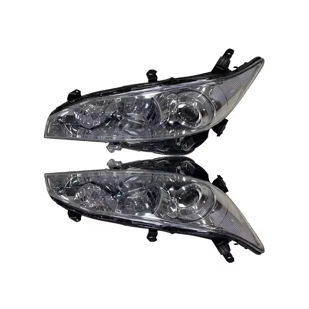 1 Pair Car Headlights For Toyota Wish  AE20 ZGE20W Lens Automobile Headlamp 81185-68080 2009-2012 Lens