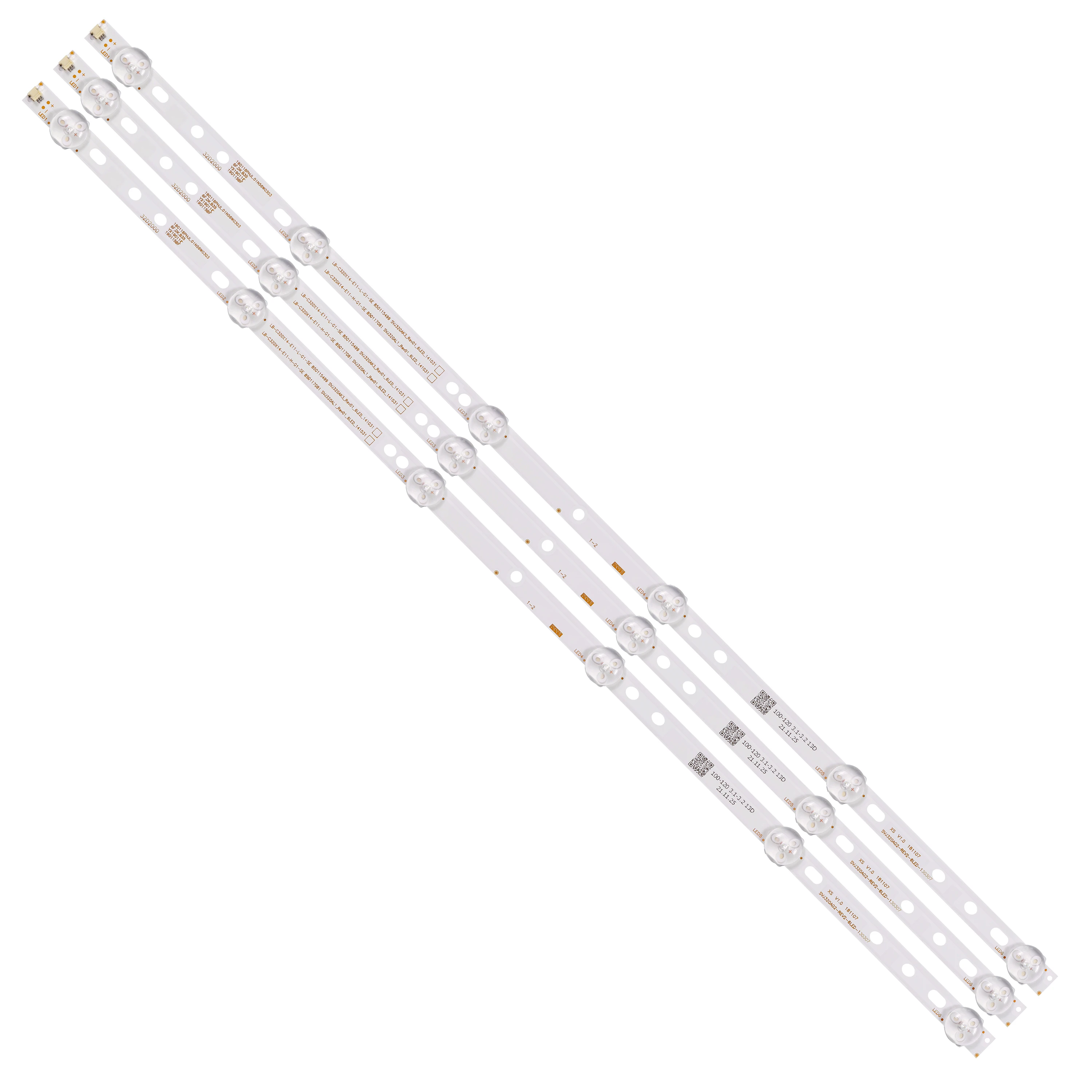 

LED strip for DEXP H32B7200C H32B7300C CHM32D2000 LED32B2080N LED32D7200I PH32U20DSGW 32LEC2000 32LEC2500 LB-M320X13-E1-A-G1-SE2