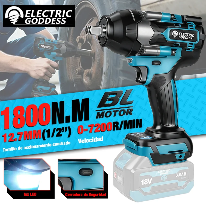 llave-de-impacto-electrica-sin-escobillas-de-1800-nm-4-velocidades-destornillador-de-1-2''-herramienta-electrica-para-reparacion-de-automoviles-compatible-con-bateria-makita-de-18-v