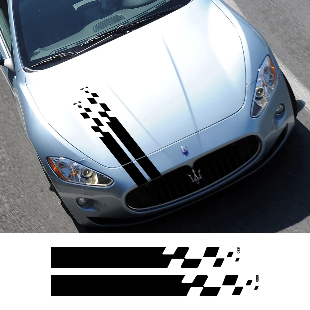 Car Hood Engine Stickers Auto Tuning Racing Sport Decals For Audi BMW Mercedes Ford VW Toyota Nissan Kia Renault Hyundai Skoda