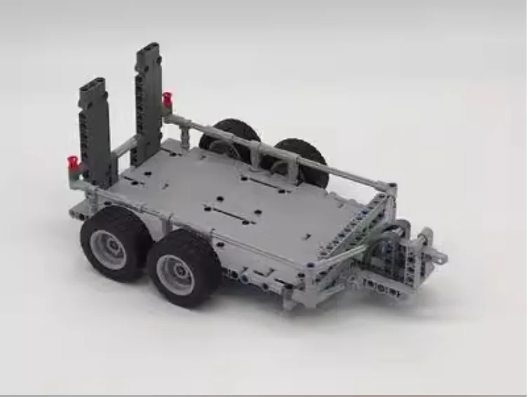 NEW MOC Lower Loader Tailgate Trailer Building Blocks Assemable Model Fit for Pickups F-150 Raptor 42126 Bricks Set Modified Toy