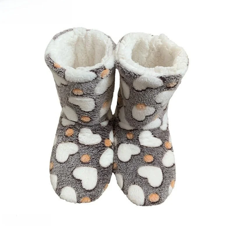 Thiened Fce Indoor Floor Sos Cotton oes Men Women Sle S Warm Footwear ly Winter ential Home Goods view 4