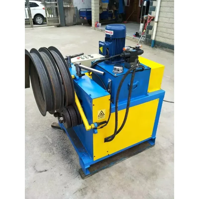 CE Certification Electric Channel Steel Coiling Machine Wire Looping and Bending Machine Channel Steel Compression and