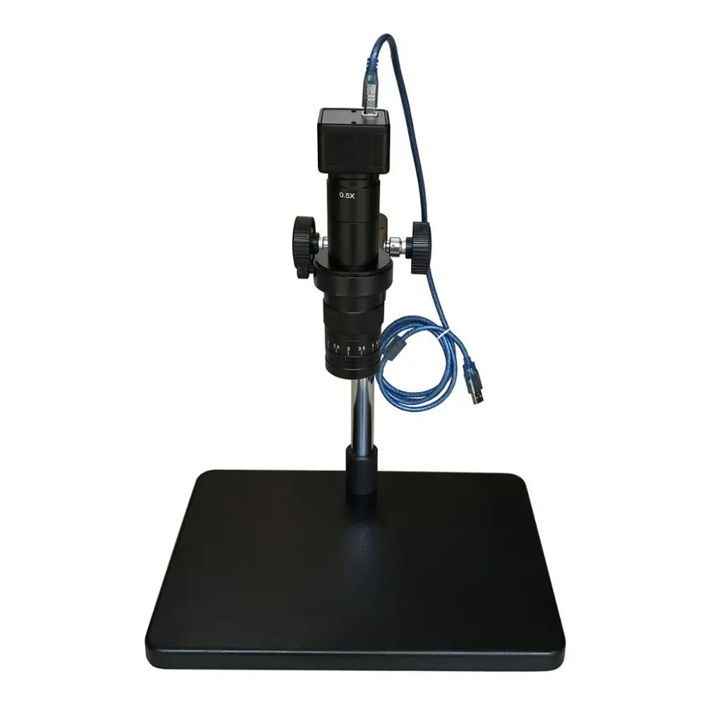 LCD screen Electron Zoom Video Eyepiece Microscope magnification with camera