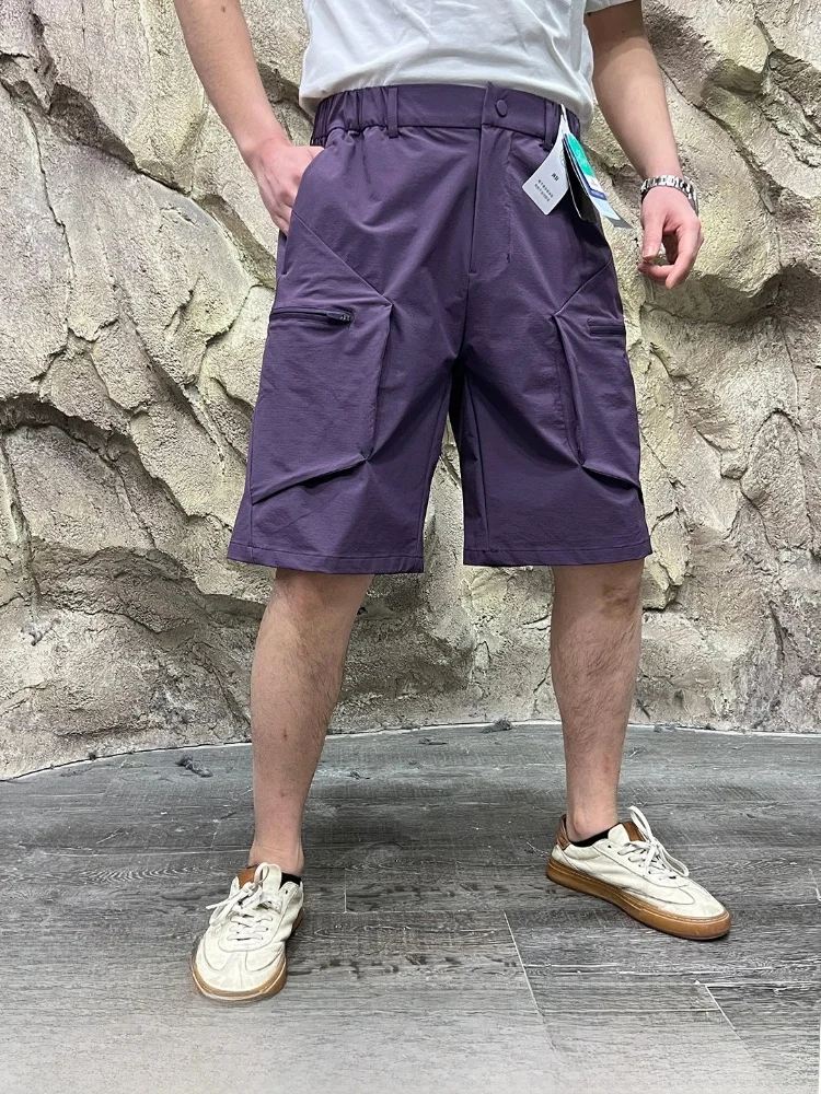 

Trendy Design Men's Qui Dry Breathable Sports orts 3D Workwear Cut Waterproof Windproof Stand Fit Summer 2026 orts