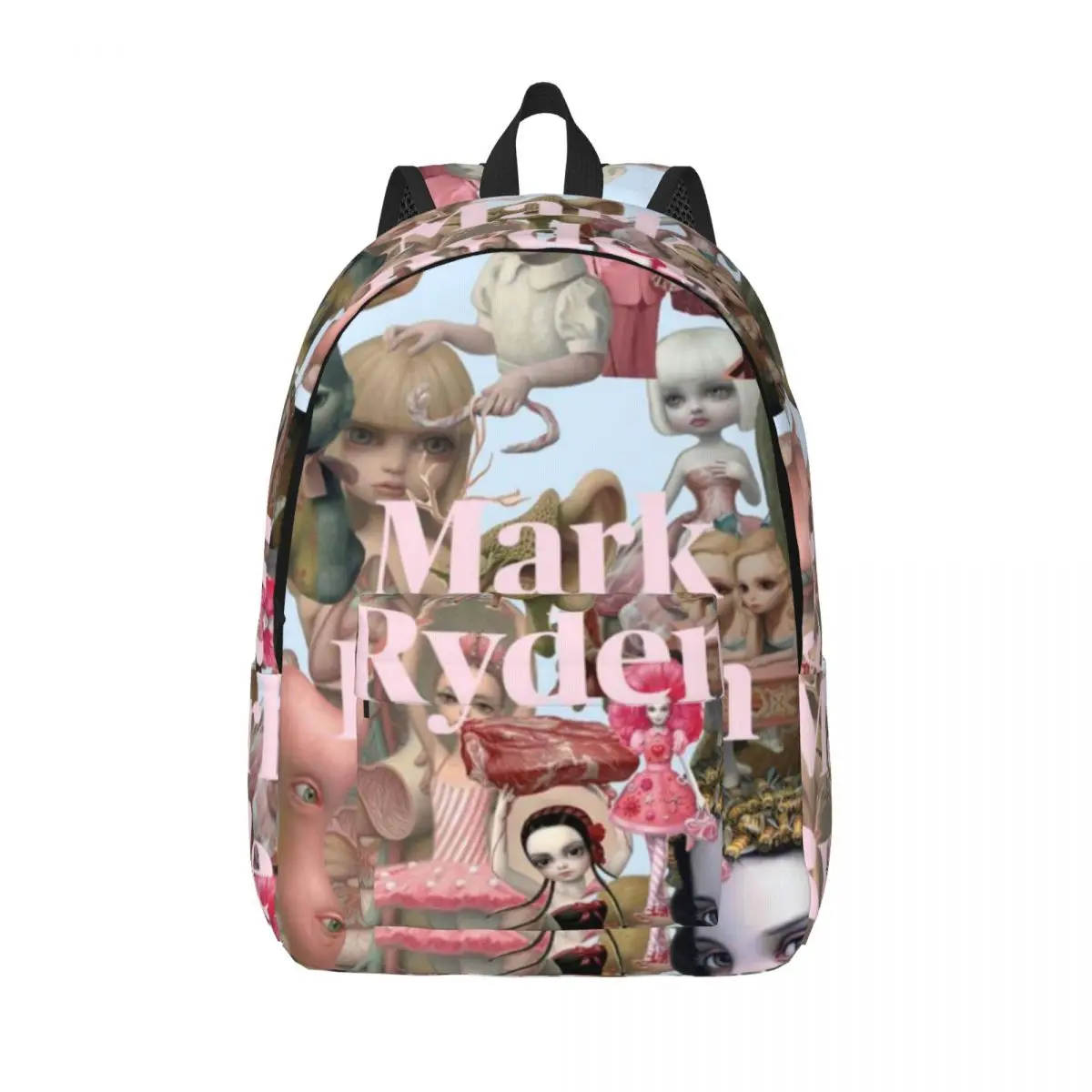 Mark Ryden Doll Backpack Elementary High College School Student Bookbag Men Women Daypack Hiking