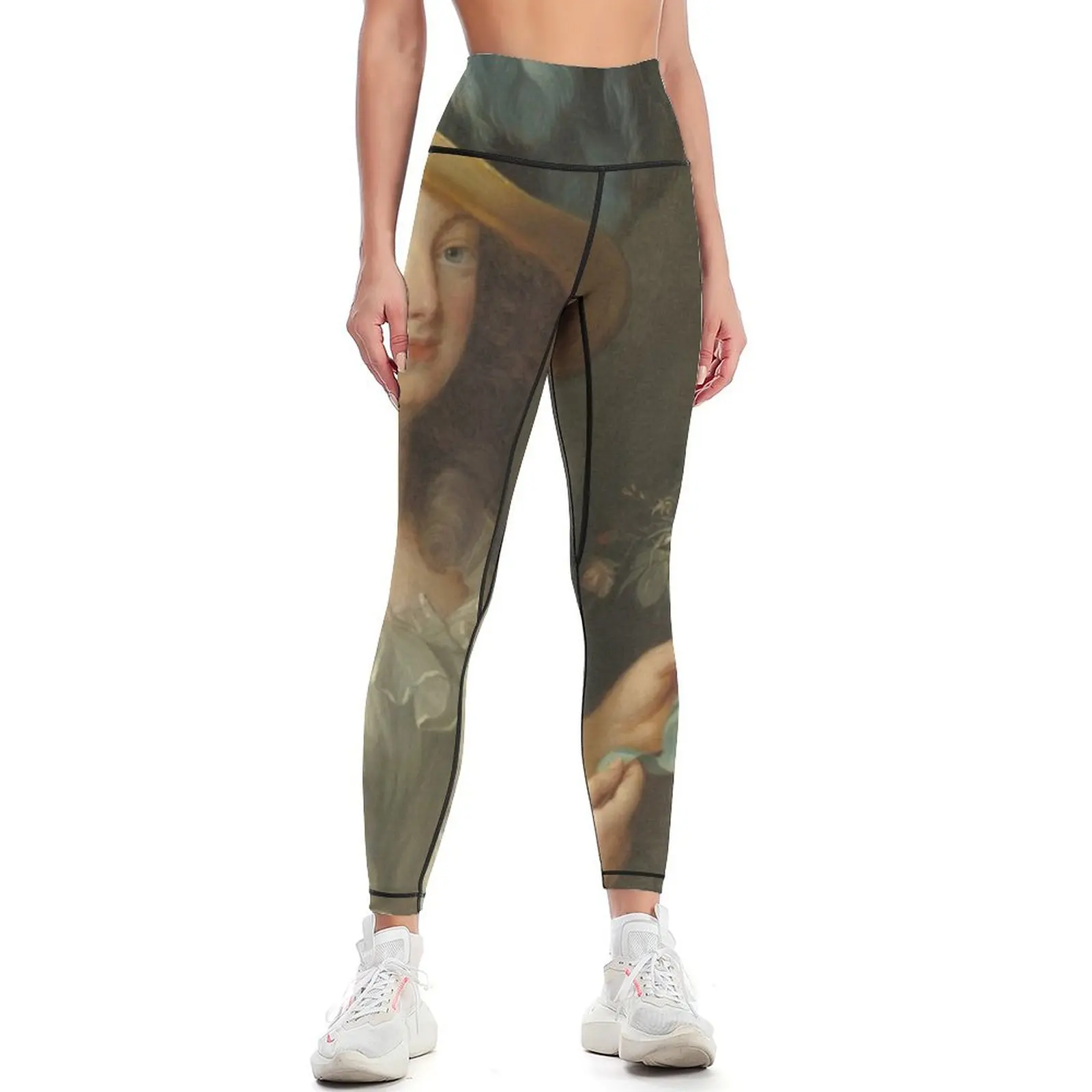 

Maasai shúkà pattern II Leggings gym's clothing Women's fitness Womens Leggings