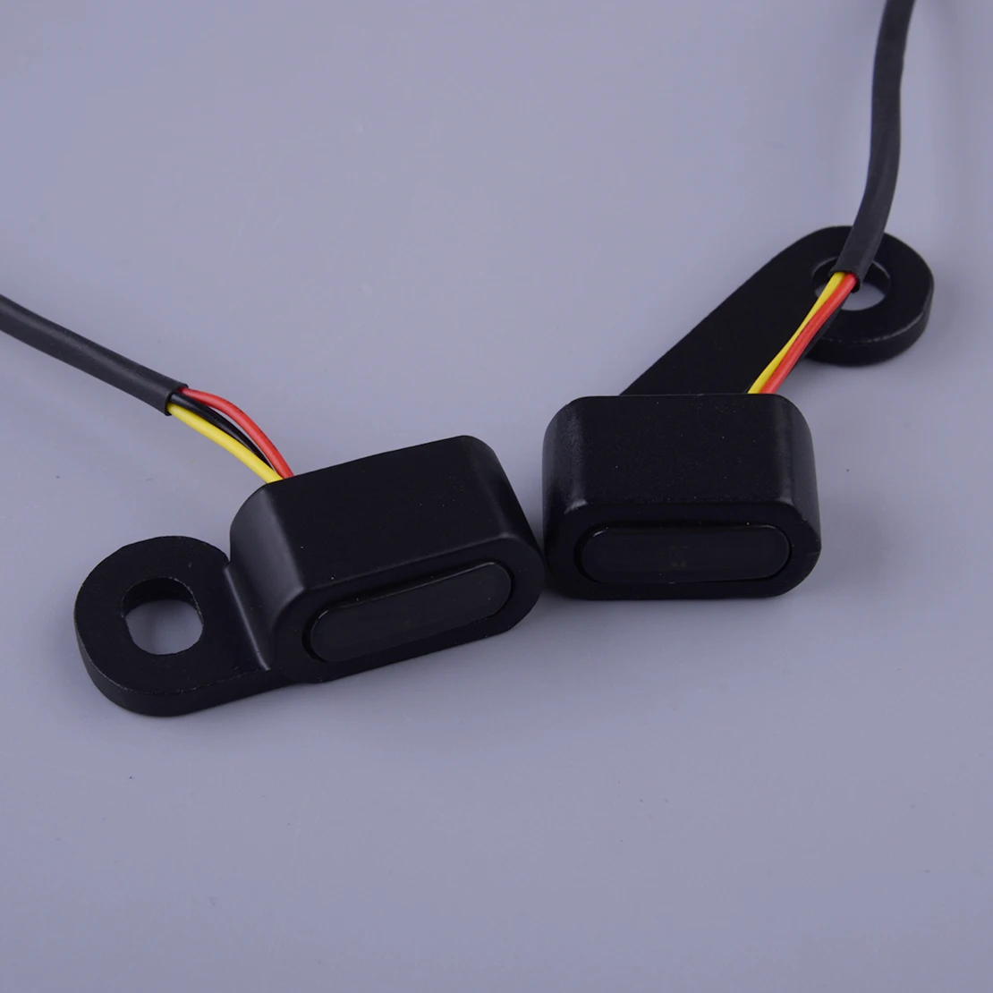 

1 Pair Black Housing Black Lens Motorcycle Amber LED Front Rear Mini Turn Signal Blinker Light Indicator Lamp High Quality