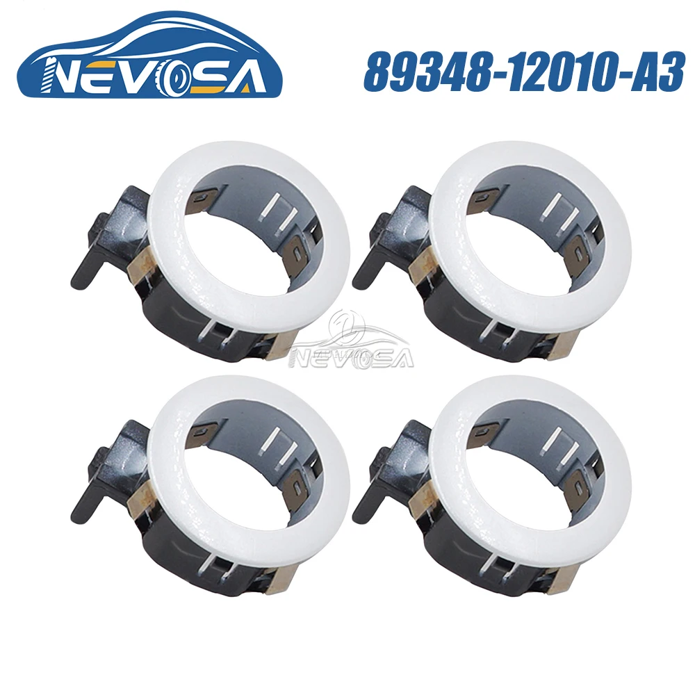 

NEVOSA 89348-12010-A3 4PCS 1PC For Toyota Prius 1.8L Reversing Aid Parking PDC Sensor Retainer Bracket 8934812010 89348-12010