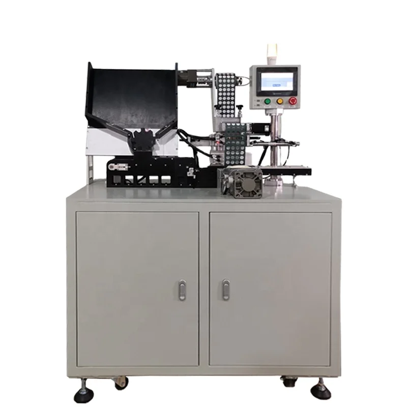 Cylindrical  Cell Labeling Pasting Machine Automatic Insulation Paper Sticker  Sticking Machine for 18650-32700