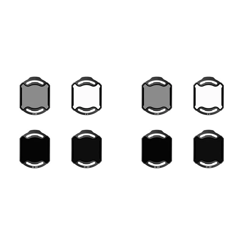 B29C-2X Filter Kit For DJI O4 Air Unit Pro ND 8/16/32 Filter UV Protection Oil-Proof And Scratch-Proof For Drone Lens