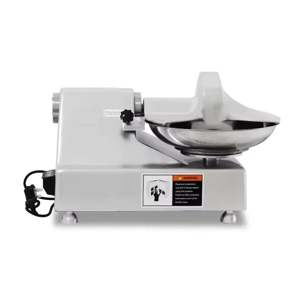 

5.5-10 Liters Full Body Stainless Steel 304 Food Chopper Meat Bowl Cutter Mixer Nut Paste Chopping Machine