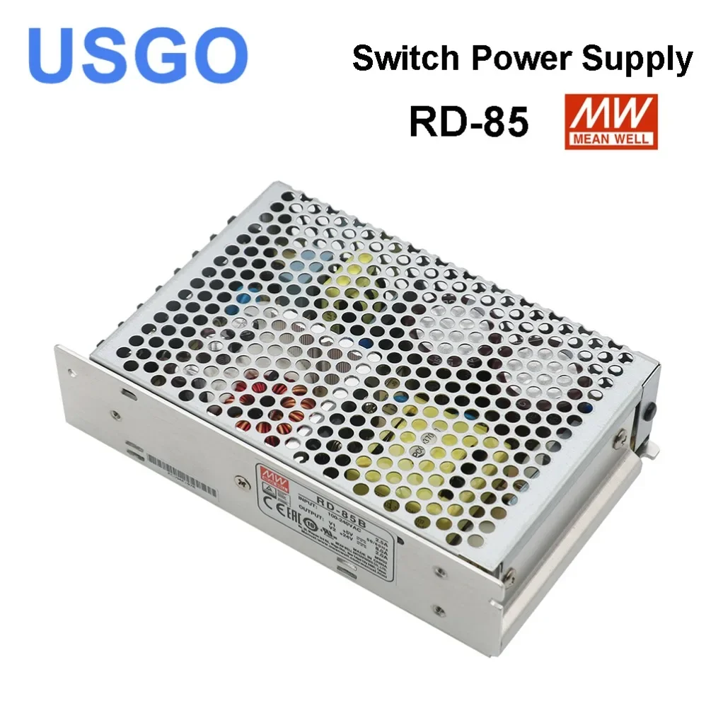 USGO Mean Well RD-85 Dual output switching power supply  5V 12V 24V Original MW Taiwan Brand RD-85