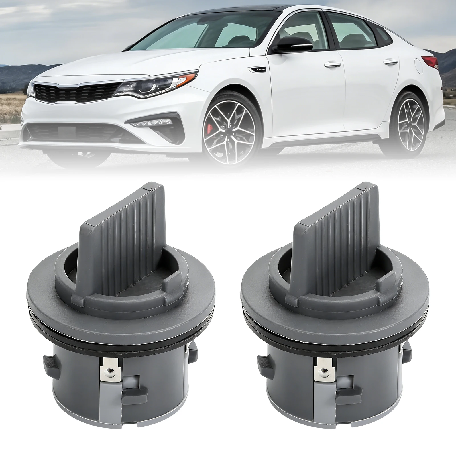 2 PCS Socket Base Front Turn Signal Lights Lamp Holder 92166-F1000 For KIA Forte Sportage Sorento